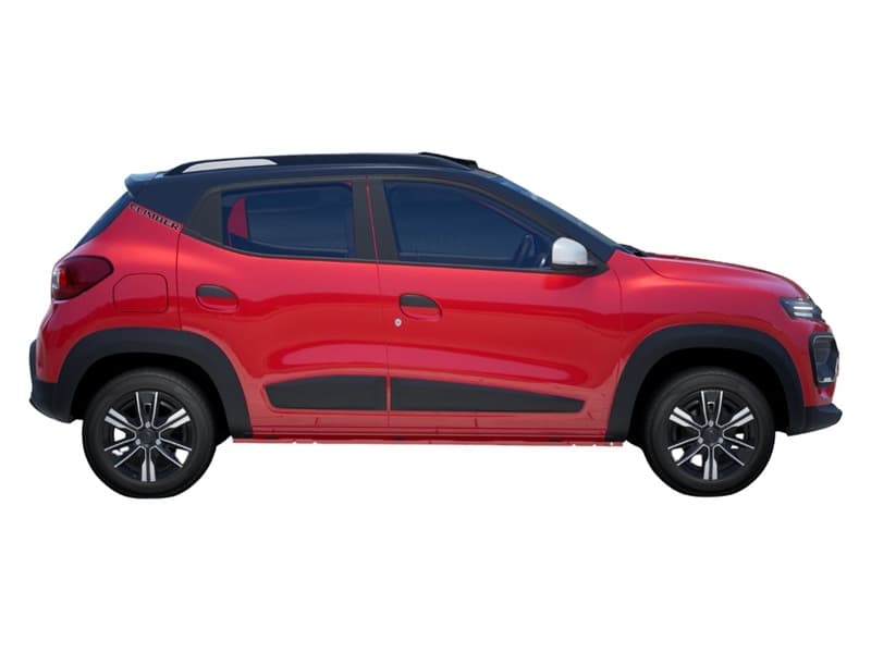 Fiery Red with Black Roof