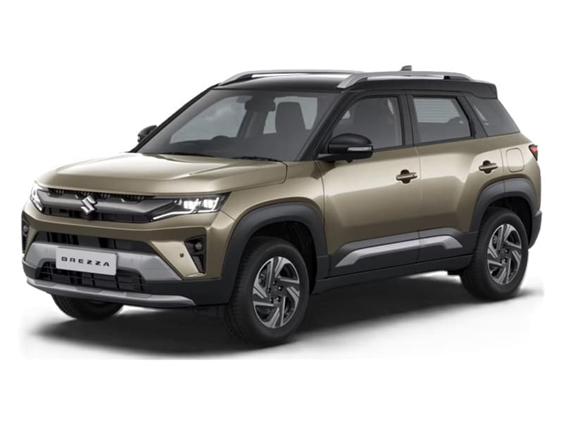 Lustrous Beige with Bluish Black Roof