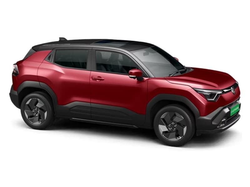 Opulent Red with Bluish Black Roof