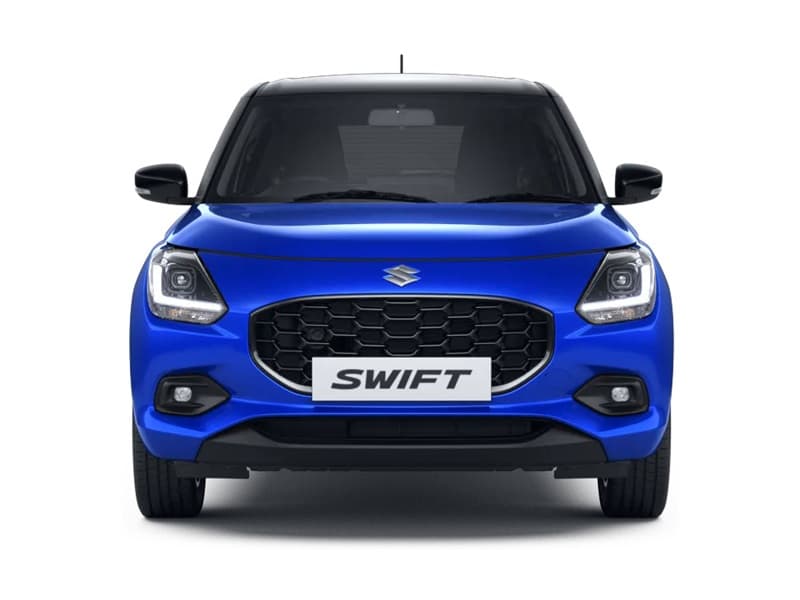 Luster Blue White with Midnight Black Roof